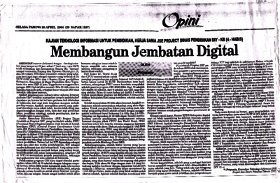 Membangun Jembatan Digital Lumbung Pustaka Uny